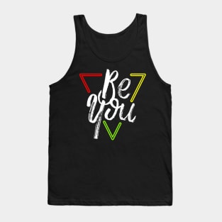 Be You Rainbow I LGBT Pride Awareness Tank Top